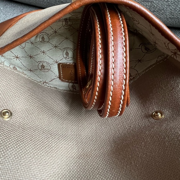 Trussardi Tan and Cream Women's Bag - Picture 5 of 9